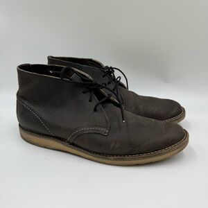 Red Wing Shoes Dark Brown Chukka Boots